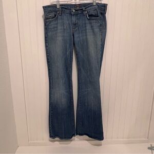 Y2K Lowrise Flare 7 For All Mankind jeans 32 Flared Women's Jeans